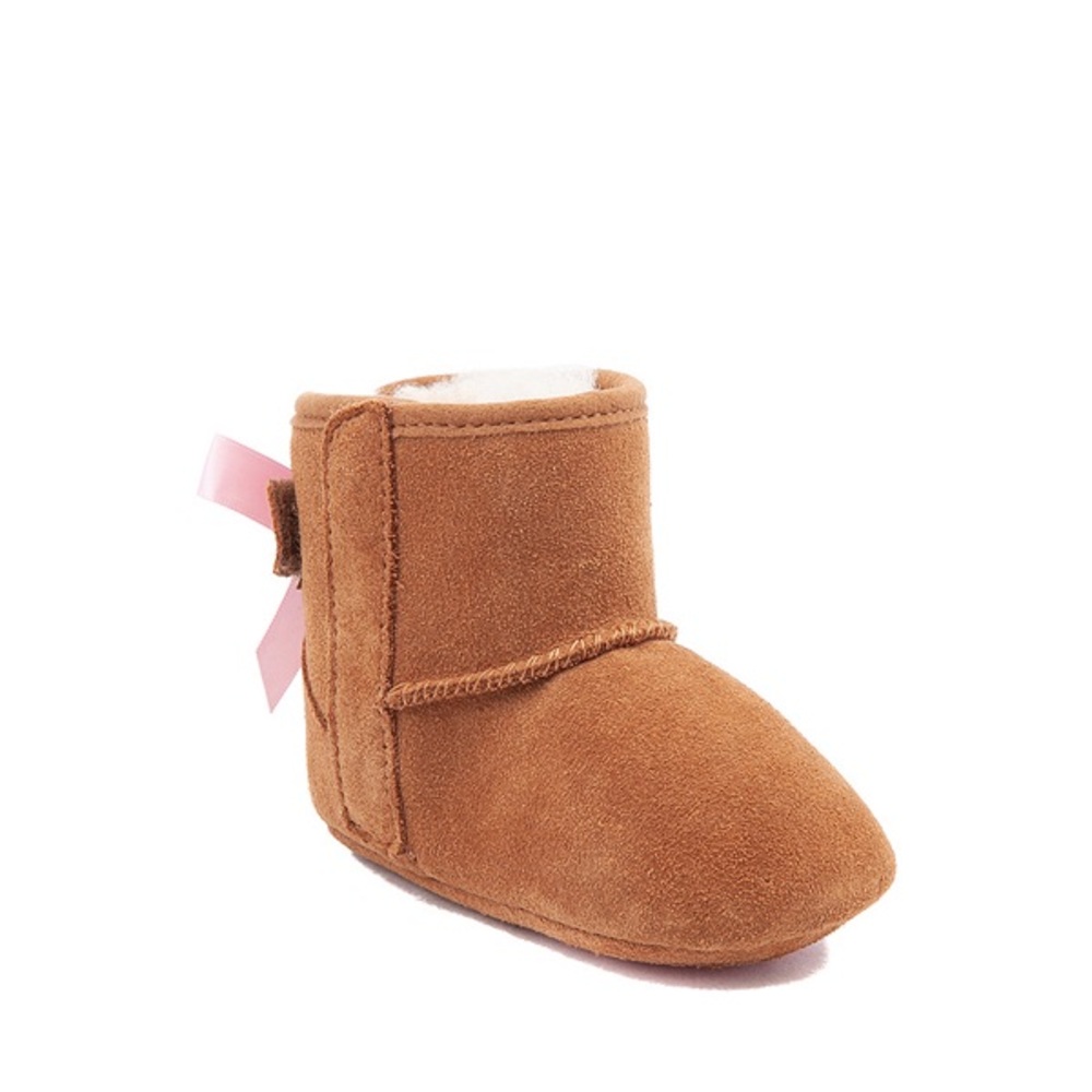 UGG® Jesse Bow II Boot - Baby / Toddler - Chestnut in Size0/1 (0-6months)